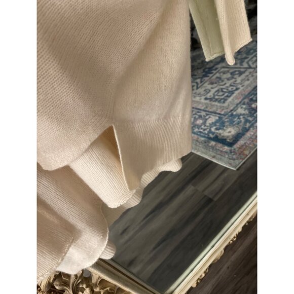 Diane Von Furstenburg 100% Cashmere Cardigan Sz P - Picture 8 of 12